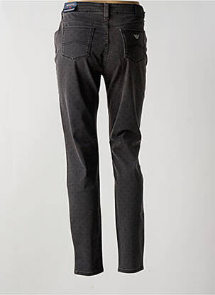 Jeans coupe slim poches gris ARMANI femme