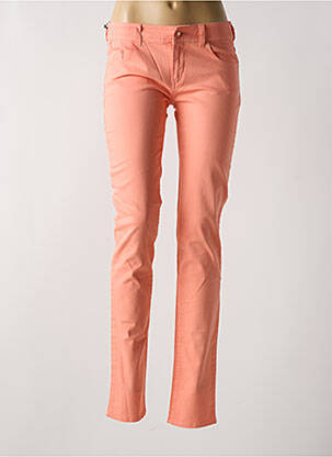 Pantalon slim poches orange ARMANI femme