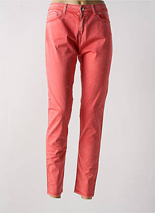 Pantalon slim poches orange EMPORIO ARMANI femme