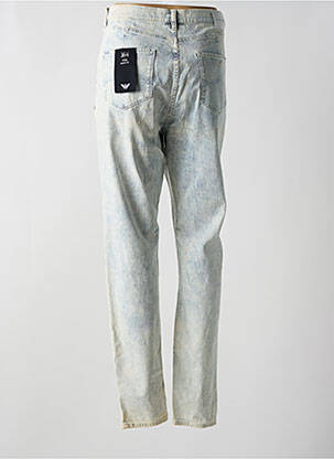 Jeans coupe slim poches bleu EMPORIO ARMANI femme