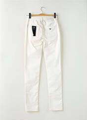 Pantalon slim blanc EMPORIO ARMANI pour femme seconde vue