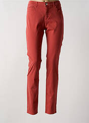 Pantalon slim orange EMPORIO ARMANI pour femme seconde vue