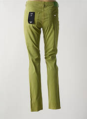 Pantalon slim vert EMPORIO ARMANI pour femme seconde vue