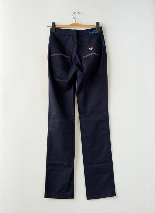 Pantalon slim poches bleu ARMANI femme