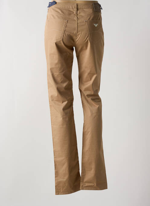 Pantalon slim poches beige ARMANI femme