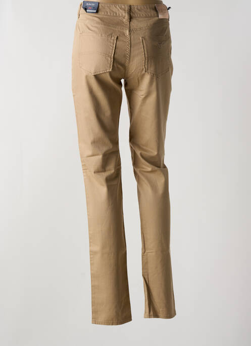 Pantalon slim beige ARMANI pour femme