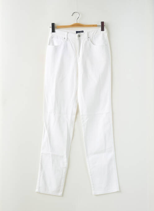 Pantalon slim blanc ARMANI pour femme