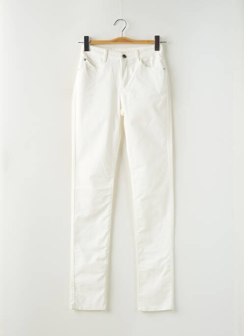 Pantalon slim blanc EMPORIO ARMANI pour femme