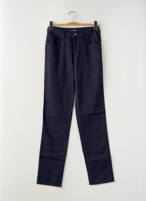 Pantalon slim bleu ARMANI pour femme