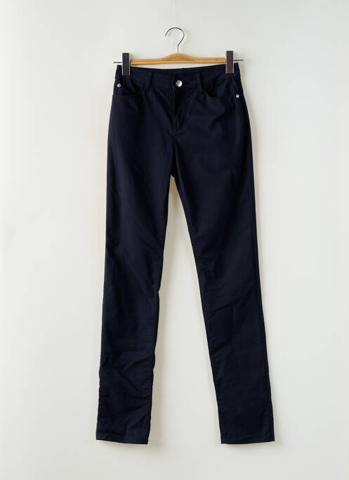 Pantalon slim bleu EMPORIO ARMANI pour femme