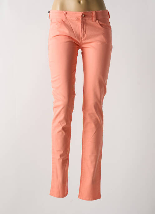 Pantalon slim orange ARMANI pour femme