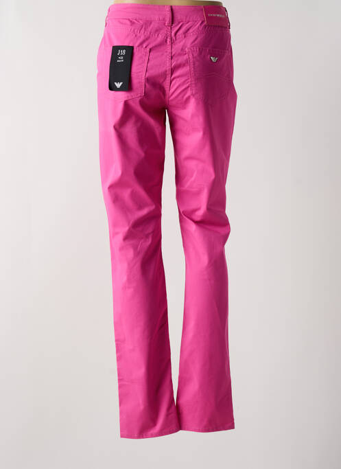 Pantalon slim rose EMPORIO ARMANI pour femme