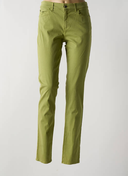 Pantalon slim vert EMPORIO ARMANI pour femme