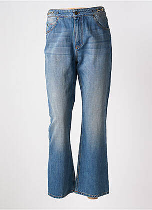 Jeans bootcut taille haute taille haute bleu ACQUAVERDE femme