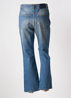 Jeans bootcut taille haute taille haute bleu ACQUAVERDE femme