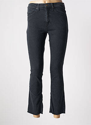 Jeans coupe droite taille haute taille haute noir ACQUAVERDE femme
