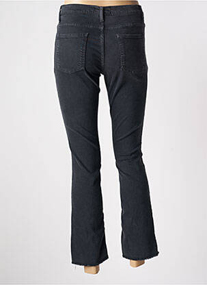 Jeans coupe droite taille haute taille haute noir ACQUAVERDE femme