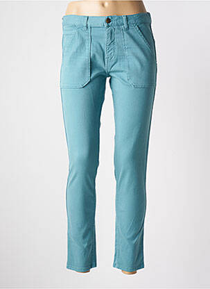Jeans coupe slim stretch taille normale bleu ACQUAVERDE femme