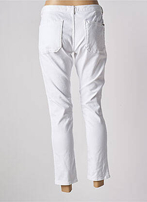 Jeans coupe slim stretch taille normale blanc ACQUAVERDE femme