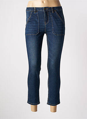Jeans coupe slim stretch taille normale bleu LAB DIP PARIS femme