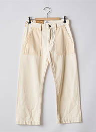 Pantacourt taille haute taille haute beige RALPH LAUREN femme