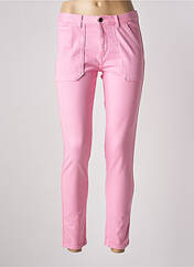 Jeans coupe slim rose ACQUAVERDE pour femme seconde vue