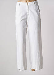 Pantalon 7/8 blanc ACQUAVERDE pour femme seconde vue