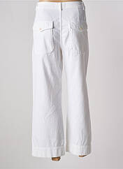 Pantalon 7/8 blanc ACQUAVERDE pour femme seconde vue