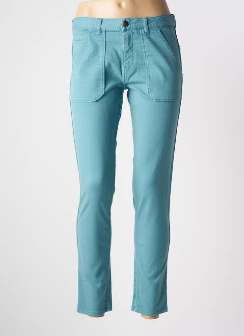 Jeans coupe slim stretch taille normale bleu ACQUAVERDE femme