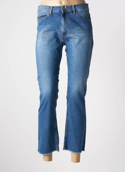 Jeans coupe droite bleu ACQUAVERDE pour femme