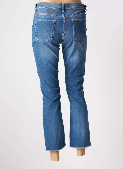 Jeans coupe droite bleu ACQUAVERDE pour femme