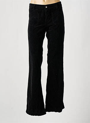 Pantalon flare stretch taille normale noir ACQUAVERDE femme