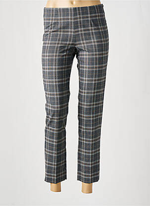 Pantalon 7/8 taille à pinces taille normale gris ROSSO 35 femme