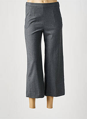 Pantacourt taille haute taille haute gris ROSSO 35 femme