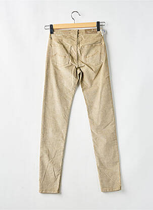Pantalon slim stretch taille normale beige JACOB COHEN femme