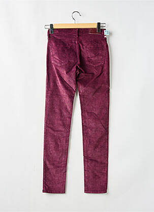 Pantalon slim stretch taille normale violet JACOB COHEN femme