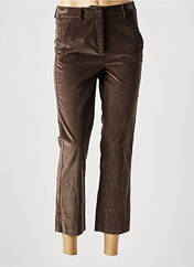 Pantalon 7/8 marron WEEKEND MAXMARA pour femme seconde vue