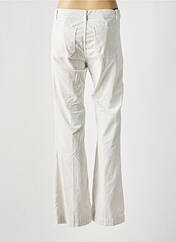 Pantalon flare blanc ACQUAVERDE pour femme seconde vue