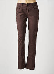 Pantalon slim marron ARMANI pour femme seconde vue