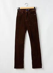 Pantalon slim marron RALPH LAUREN pour femme seconde vue