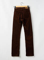 Pantalon slim marron RALPH LAUREN pour femme seconde vue