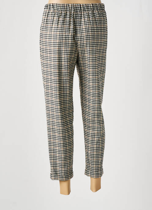 Pantalon 7/8 marron ROSSO 35 pour femme