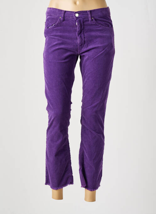 Pantalon 7/8 violet ACQUAVERDE pour femme