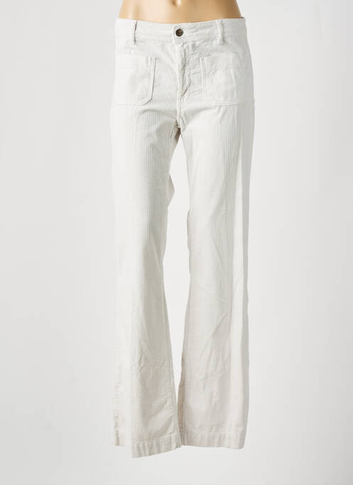 Pantalon flare blanc ACQUAVERDE pour femme