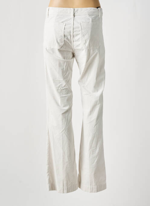 Pantalon flare blanc ACQUAVERDE pour femme