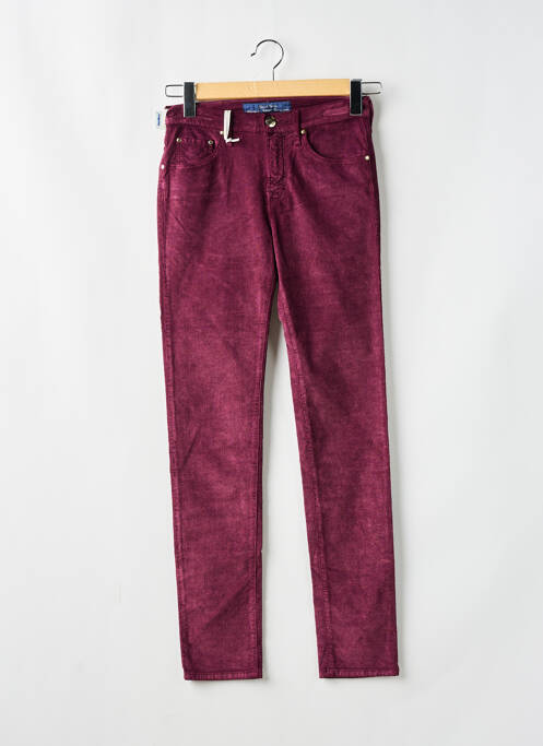 Pantalon slim violet JACOB COHEN pour femme