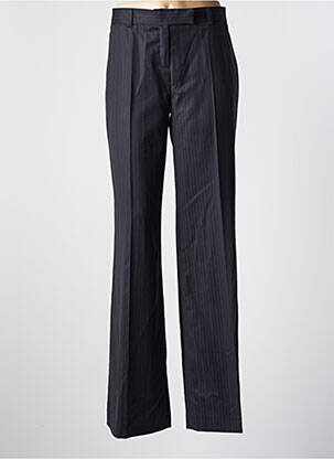Pantalon large taille à pinces taille normale bleu GEORGES RECH femme