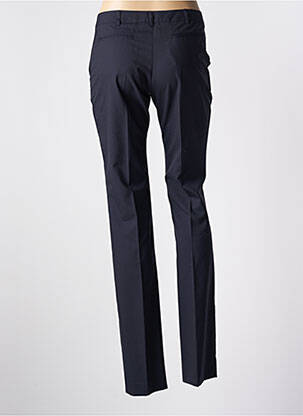 Pantalon droit taille à pinces taille normale bleu TARA JARMON femme