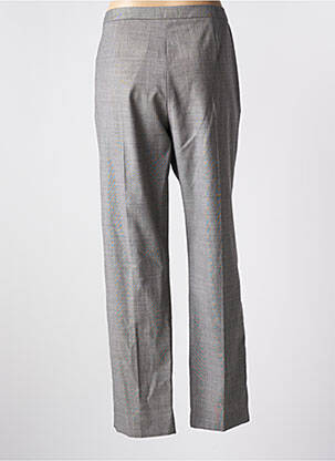 Pantalon droit taille à pinces taille normale gris PAULE KA femme