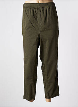Pantalon 7/8 taille haute taille haute vert MAISON MARGIELA femme